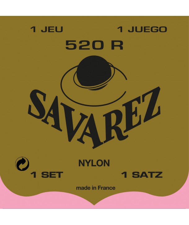 Jeu de cordes classiques Carte Rouge Tension normale