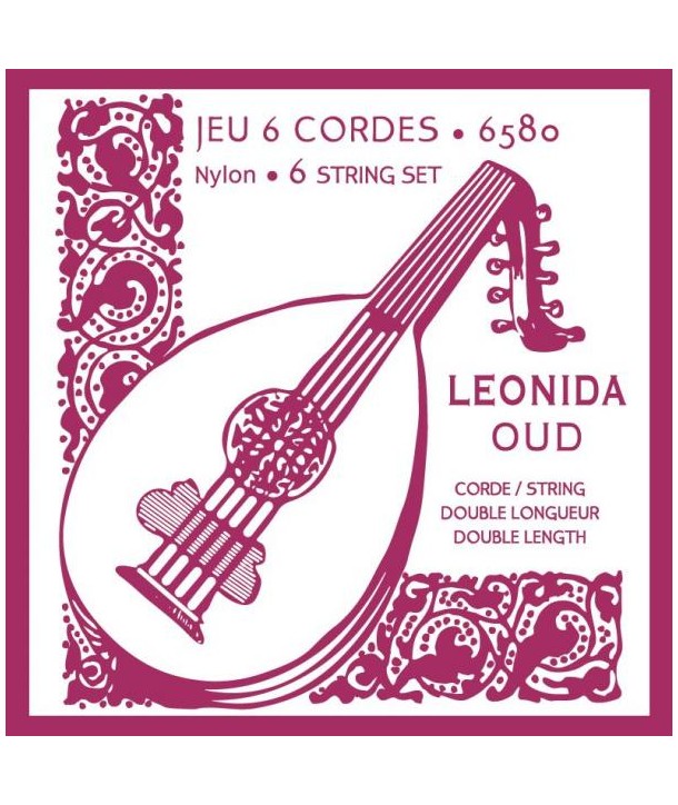 Jeu de cordes pour Oud Léonida 12 cordes
