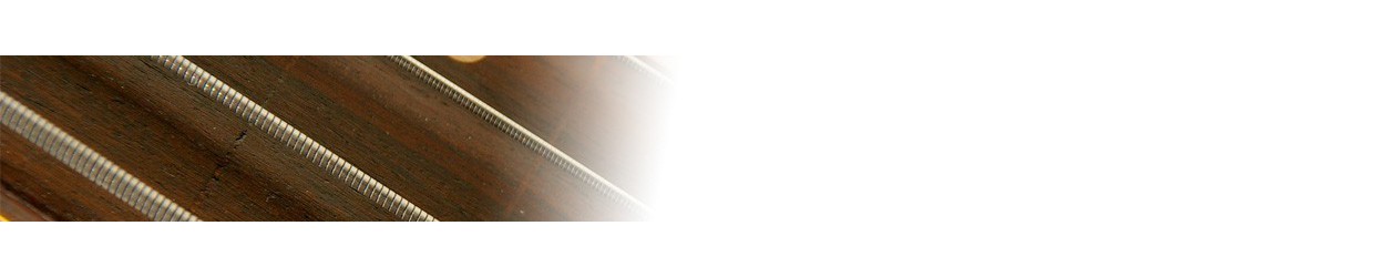 Flat wound Saiten für Bassgitarren